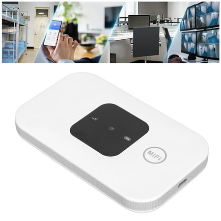 WiFi Router, ABS Wifi Hotspot 4G LTE Lightweight 2100mAh Battery Stable ...