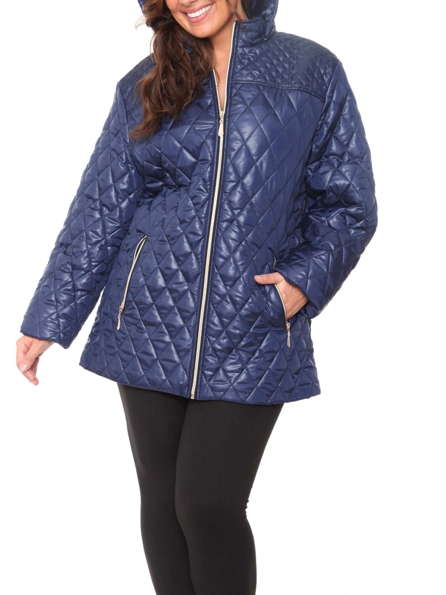 women's plus size coats at walmart