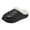 Black, variant on Garden Clogs for Women Men Waterproof Non Slip Fluffy Warm Fur Lined Winter Indoor Outdoor Slippers