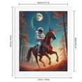 thumbnail image 2 of Paint By Numbers Kit for Adults Beginner - Astronaut Riding Horse Moonlit Forest DIY Canvas Painting Kits for Adults, Frameless Paint By Number for Adults for Home Wall Decor 16x20 Inch, 2 of 7
