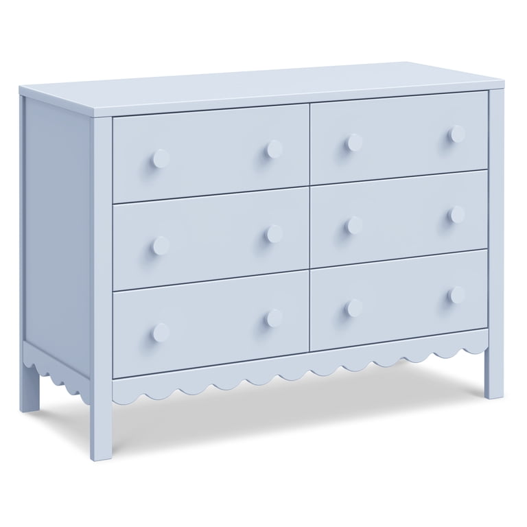 bright blue dresser babyGap Legacy 3 Drawer Dresser with Interlocking Drawers