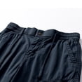 thumbnail image 4 of Eryao Mens Big and Tall Cargo Shorts Knee Length Elastic Waist Pants with Pockets Casual Outdoor Work Hiking Shorts,Blue,40, 4 of 9