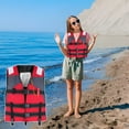 thumbnail image 5 of Kabnic Life Jackets for Kids, Kids Swim Vest, Life Jacket, FlotationSwimming Aid with Adjustable Safety Strap Age 1-9 Years/22-50Lbs, Red, 5 of 5