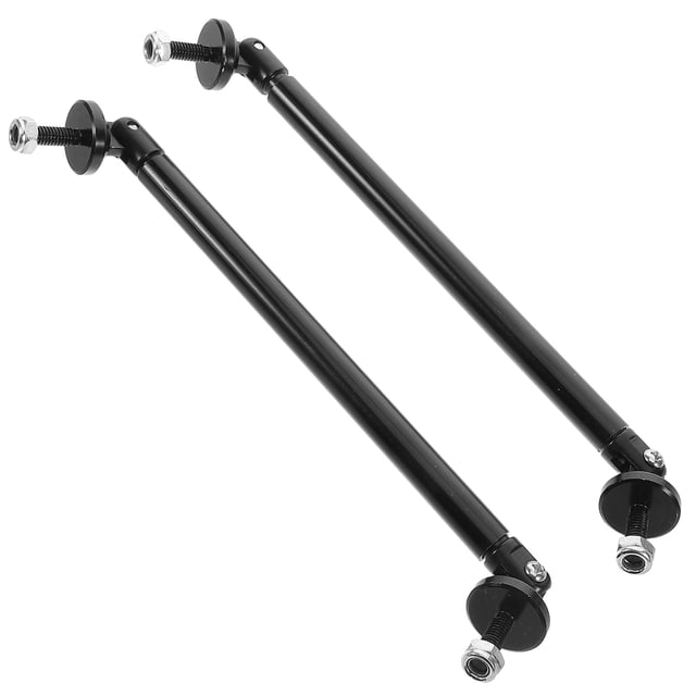 WHAMVOX 1 Pair Front Bar Rail Extension In Black For In Automotive Enthusiasts