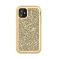 thumbnail image 2 of Compatible con iPhone 13 Series Case, Slim Luxury Glitter Sparkle Bling Shiny Girly Women Thin Protective Girl Women Phone Case Cover para iPhone13 Pro - Oro amarillo oso de fresa  necesidades diarias, 2 of 4