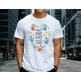thumbnail image 6 of Best Dad Ever Hands Down T-Shirt – Colorful Handprint Father’s Day Tee from Kids, Cute Family Gift Shirt for Dad, Grandpa, or Stepdad, 6 of 7