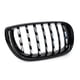 thumbnail image 3 of 1 par de rejilla frontal de riñon para  E46 4 puertas 2002-2005 Negro Zulema  Rejilla de riñón delantera, 3 of 5