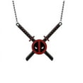 thumbnail image 2 of Deadpool Black Sword Action Figure Superhero Necklace Chain Pendant Jewelry 94 B, 2 of 4