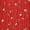 Red, variant on Agnes Orinda Women's Plus Size Floral Tops Pleated Front Crew Neck Tulip Sleeve Summer Dressy Blouse 2X Black