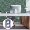 thumbnail image 6 of Yayeee Blank Wall Plate Cover 1-Gang 4.5"x2.7" Home Unused Decorative Outlet, Pink Marble Pattern, 6 of 7