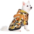thumbnail image 2 of Fotbe Fall Farmhouse Pumpkins Sudadera con Estampado para Perros Pequeños – Suéter con Capucha para Mascotas, Tela Suave de Forro Polar con Bolsillo-X-Small, 2 of 7