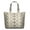 White-475, variant on Beach-Themed Weekender Bag for Women - Seashell Print Zipper Tote with Lightweight Design & Durable Handles, Perfect for Tropical Getaways