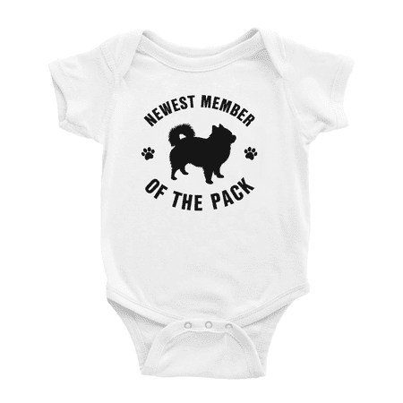 

Newest Member of The Pack Chihuahua Dog Cute Baby Jumpsuits