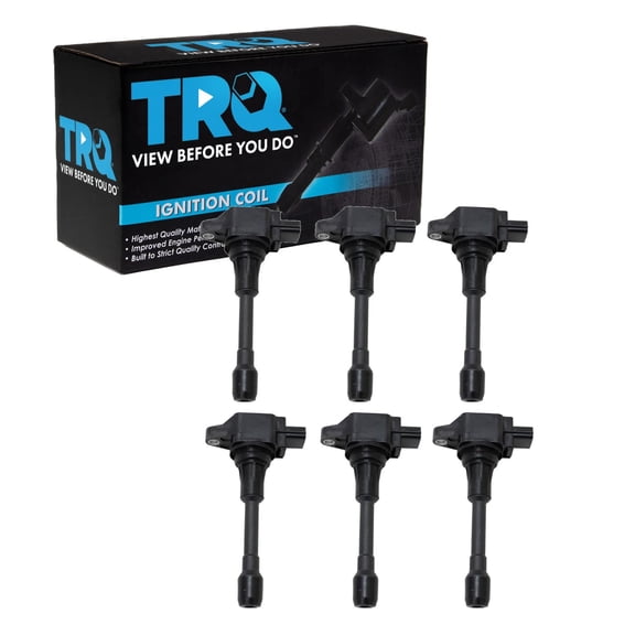 TRQ Ignition Coil Set 6 Piece Fits 2020-2022 Nissan Frontier