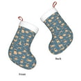 thumbnail image 3 of Yiaed French Bulldog Yoga Print Christmas Stockings, Christmas Stockings Hanging Ornaments, Christmas Stockings for Family Christmas Holiday Decorations, 3 of 7
