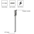 thumbnail image 4 of Double Pattern Tungsten Carbide Milling Bits Diamond Cutting Rotary Drill Bits Ideal Rotary Tools for Woodworking, 4 of 5