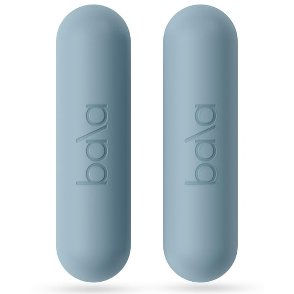 Bala Bars Dumbbell Set for Women & Men, 3lb Dumbbells (Sea) - Set of 2 Bars for Strength Training