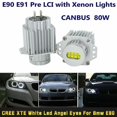 thumbnail image 4 of 2 uds Angel Eyes Canbus 80w Led faro marcador bombillas gratis para-E90 E91 3 Series 2005-2008 S, 4 of 4