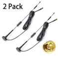 thumbnail image 1 of Router Antenna 4G Antenna 7Dbi Black Carbon Steel + Abs With Magnetic Base Mount - Random color, 1 of 7