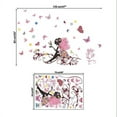 thumbnail image 2 of Hxoliqit Fairy with Flowers and Butterflies Wall Stickers, 2 of 4