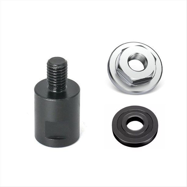 Amoladora Angular Adaptador M14 una M10 Adaptador Convertidor de Rosca Conector de Interfaz Tornillo Biela Tuercas Ranurado