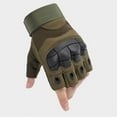 thumbnail image 2 of ACDANC 1Pairs Fingerless Gloves,Cold Weather Protection Fingerless Gloves Men,Soft Palm Gym Gloves,XL,Green, 2 of 7