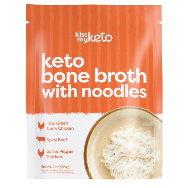 Kiss My Keto Ramen Noodles with Keto Bone Broth — No Carb Shirataki