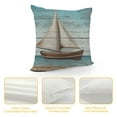 thumbnail image 4 of QZHH  Vintage Wooden Board Nautical Ship Wheel Boating Anchor Compass Throw Pillow Covers, Nautical Gifts, Ship Pillow Cases Home Lake House Sofa Decor, 4 of 5