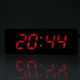 thumbnail image 4 of Reloj Digital LED, Elegantes Relojes De Pared De Aleación De Aluminio, Reloj Digital Con Enchufe Europeo, Para Oficina, Estudio, Dormitorio Ketchen, 4 of 7