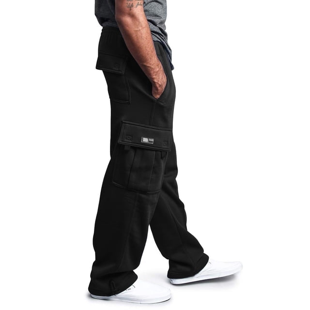 Men's Rope Loosening Waist Comfortable Slip Solid Color Pocket Trousers Boy Apparel Loose Sports Trousers