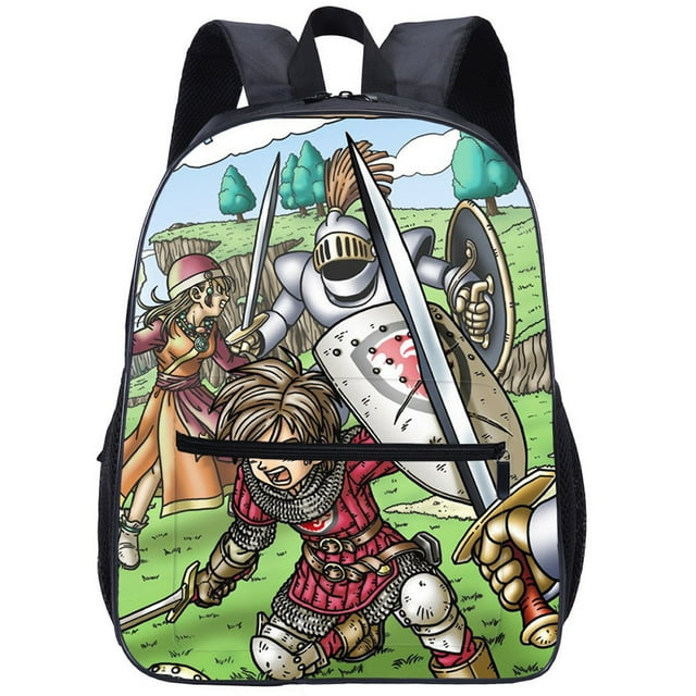 Mochila escolar Dragon Quest para niños