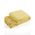 thumbnail image 3 of HOME SOFT THINGS COBIJA TEJIDA REVERSIBLE MANTA LIGERA SÚPER SUAVE Y ACOGEDORA - AMARILLO JOJOBA - 127X152.4CM, 3 of 5
