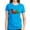Caribbean Blue, variant on CafePress - Women's Dark T Shirt - Women's Traditional Fit Dark T-Shirt