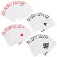 thumbnail image 1 of Juego de cartas de póquer con transferencia térmica de papel, juego de fiesta, entretenimiento, póker, tarjetas de juego DIY en blanco, 1 Juego, 1 of 8