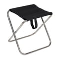 thumbnail image 3 of Taburete de camping Sunnimix Silla de pesca plegable Portátil Negro, 3 of 8