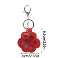 thumbnail image 5 of LiUMX Pet Hair Memorial Keychain | Paw Shape Pet Hair Keepsake Pendant | Dog Lover Gift with Souvenir Storage for Pet Hair | Reminder Key Fob for Bag or Purse, 5 of 5