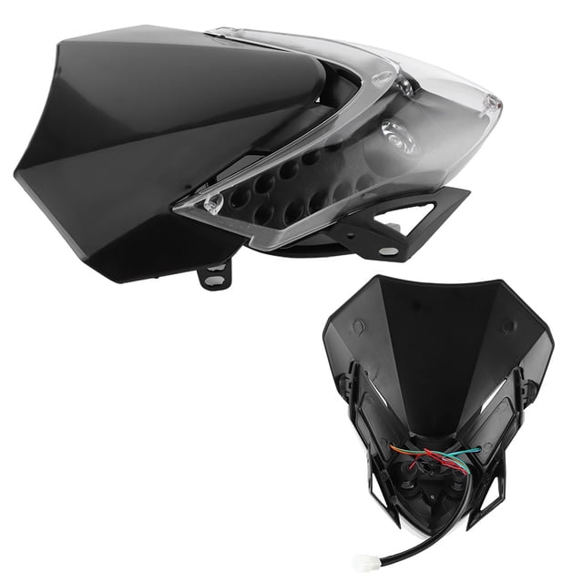 Faro LED para motocicleta Dirtbike DC12V, luz de carenado personalizada para deporte, universal