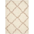 thumbnail image 1 of Safavieh Dallas Shag Collection 5 x 7 Foot Indoor Carpet Area Rug, Ivory/Beige, 1 of 5