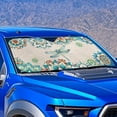 thumbnail image 2 of KUIFORTI Mandala Dragonfly Windshield Sun Shade for Women, Universal Car Front Window Covers for Car Accessories Sun Heat UV Rays Visor Protector for Cars SUV Truck, 2 of 6