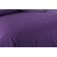 thumbnail image 3 of Cottonpure 100% Sustainable Cotton Filled Blanket, Full/Queen, Purple, 3 of 4