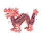 thumbnail image 4 of Figurita de dragón Macarena estatua de dragón decoración de Año Nuevo Chino minifigura de dragón Escultura de dragón Rosa, 4 of 8