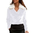 thumbnail image 2 of Pyhlmscde Chandail en Molleton à Manches Longues pour Femmes, Confort Chaud, Pyjama de Noël, Tenues d'Automne pour Femmes, 2 of 4