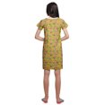 thumbnail image 5 of Moomaya Womens Round Neck Nursing Sleepwear Printed Short Sleeve Nightdress, 5 of 6