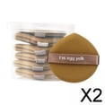 thumbnail image 1 of 2x 7 Esponjas de Maquillaje en Polvo Salvador Esponja de Maquillaje con Cojín de Aire 5,2 cm x 5,2 cm 2 piezas, 1 of 10