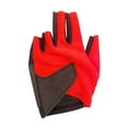 thumbnail image 1 of Guante de billar abierto para taco de billar, mano izquierda para adultos, muñeca ajustable, elástico, taco de billar, guante deportivo, guantes con Rojo, 1 of 8