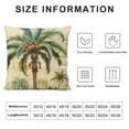 thumbnail image 5 of Tropical Palm Tree Throw Pillow Covers Vintage Green Leaf Decorative Pillow Cases Cushion Covers for Sofa Couch Indoors&amp;Outdoors Decor, 5 of 5
