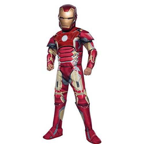 Rubie's Marvel Civil War Iron Man Halloween Costume Size Large 8-10 