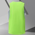 thumbnail image 4 of Hemlock Mens Summer Swim Shirts Sleeveless Workout Tank Top,Solid Color Combination Quick Drying Vest Men Relaxed Breathable Leisure Fitness Running, Green 3XL, 4 of 9