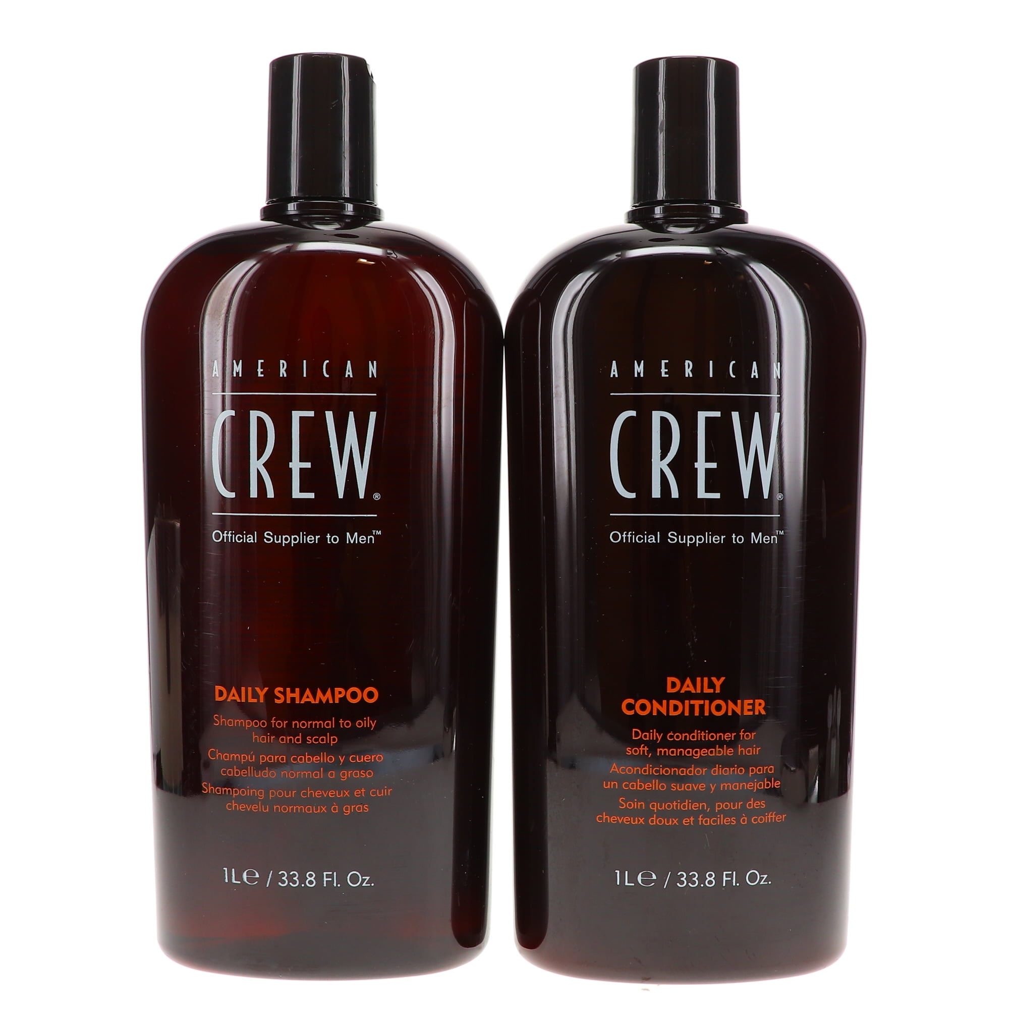 American Crew Daily Shampoo 33.8 & Conditioner 33.8 oz Combo Pack - Walmart.com