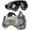 FG, variant on Airsoft Protective Gear Set, Half Face Mesh Mask with Ear Protection and Goggles for Adult Men Women BBS Paintball Shooting CS Survival Games Cosplay